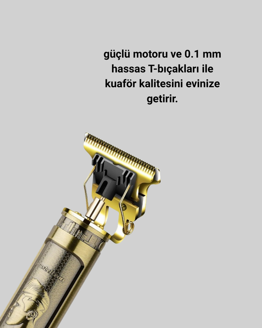 0.1 mm Hassas Kesim Tıraş Makinesi Şarjlı Metal Gövde | En Uygun Tıraş Makinesi Fiyatları