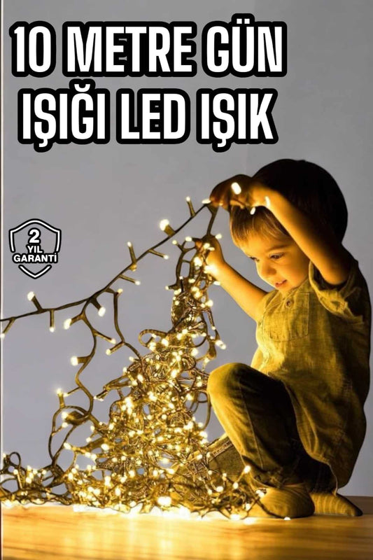 10 Metre Led Işık Saçaklı Dekoratif Şerit Led | En Uygun Led Işık Fiyatları