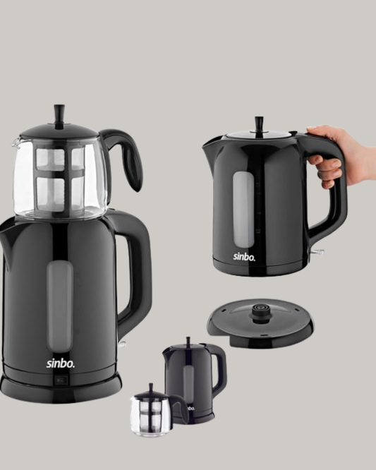 09 L Cam Demlik ve 17 L Su Haznesi ile Çay Keyfi | En Uygun Su Isıtıcı ve Kettle Fiyatları