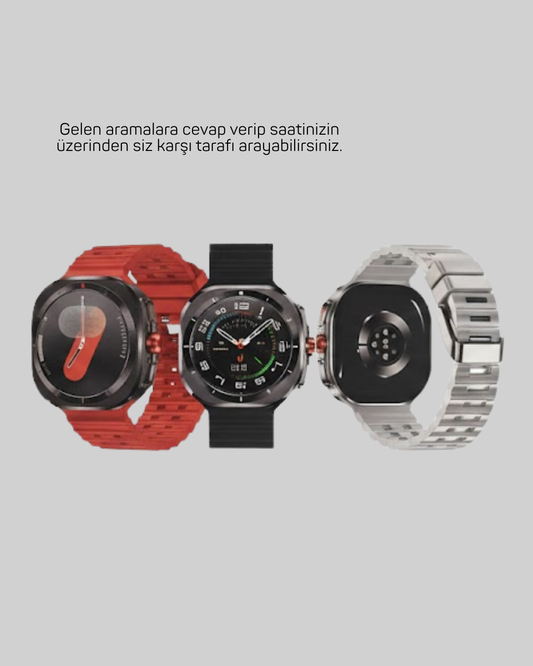 1.62 İnç Akıllı Saat Arama Özellikli Sağlık ve Spor Takibi | En Uygun Akıllı Saatler Fiyatları